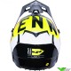 Kenny Performance Motocross Helmet - Black / Neon Yellow / Red