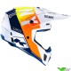 Kenny Performance Motocross Helmet - White / Navy / Orange