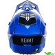 Kenny Performance Solid Motocross Helmet - Blue (XXL, 63-64cm)