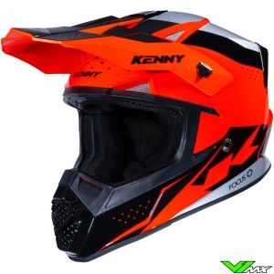 Kenny Track Motocross Helmet - Orange
