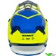 Kenny Track Motocross Helmet - Navy / Neon Yellow