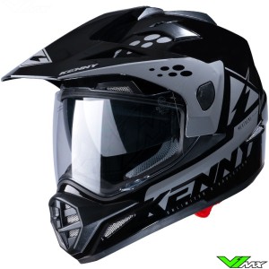Kenny Extreme Adventure helm - Zwart / Grijs