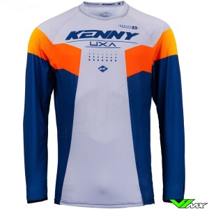 Kenny Titanium 2023 Cross shirt - Navy / Grijs / Oranje