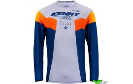 Kenny Titanium 2023 Motocross Jersey - Navy / Grey / Orange