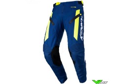 Kenny Titanium 2023 Motocross Pants - Navy / Neon Yellow