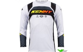 Kenny Track Focus 2023 Motocross Jersey - Black / White