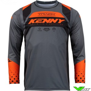 Kenny Track Focus 2023 Cross shirt - Oranje / Zwart