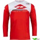 Kenny Track Raw Motocross Jersey - Red / White