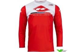 Kenny Track Raw Motocross Jersey - Red / White