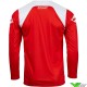 Kenny Track Raw Motocross Jersey - Red / White