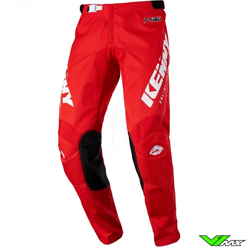Kenny Track Raw Motocross Pants - Red