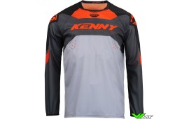 Kenny Track Force 2023 Cross shirt - Oranje / Grijs