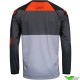 Kenny Track Force 2023 Motocross Jersey - Orange / Grey
