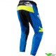 Kenny Track Force 2023 Motocross Pants - Blue / Neon Yellow