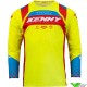 Kenny Track Focus 2023 Youth Motocross Jersey - Neon Yellow / Red