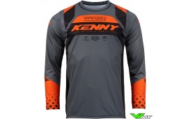 Kenny Track Focus 2023 Youth Motocross Jersey - Orange / Black