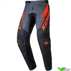 Kenny Track Focus 2023 Youth Motocross Pants - Orange / Black