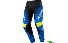 Kenny Track Force 2023 Youth Motocross Pants - Blue / Neon Yellow