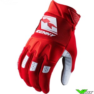 Kenny Track 2023 Motocross Gloves - Red