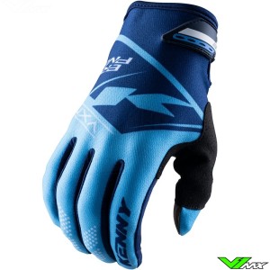 Kenny Brave Youth Motocross Gloves - Blue