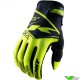 Kenny Brave Youth Motocross Gloves - Neon Yellow