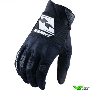 Kenny Track 2023 Youth Motocross Gloves - Black