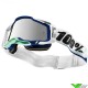100% Racecraft 2 Arsham Motocross Goggles - Blue / Flash Silver Mirror Lens