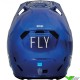 Fly Racing Formula CC Centrum Crosshelm - Metalic Blauw / Grijs