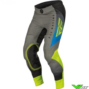 Fly Racing Lite 2023 Motocross Pants - Blue / Fluo Yellow