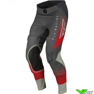 Fly Racing Lite 2023 Motocross Pants - Red / Grey