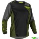 Fly Racing Kinetic Jet 2023 Motocross Jersey - Olive / Fluo Yellow