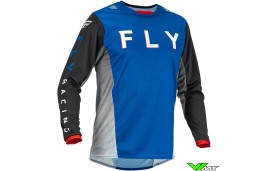 Fly Racing Kinetic Kore 2023 Cross shirt - Blauw