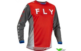 Fly Racing Kinetic Kore 2023 Cross shirt - Rood