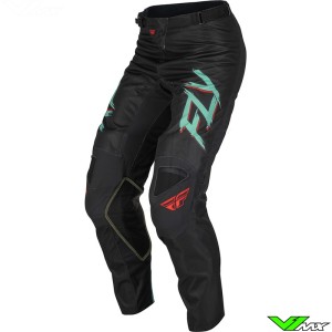 Fly Racing Kinetic S.E. Rave 2023 Motocross Pants - Mint / Red