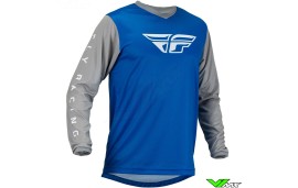 Fly Racing F-16 2023 Motocross Jersey - Blue / Grey