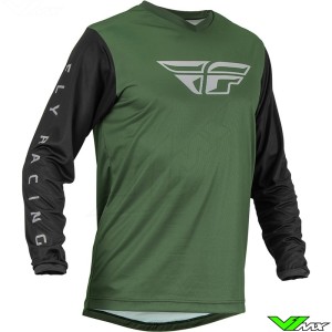 Fly Racing F-16 2023 Motocross Jersey - Olive Green / Black