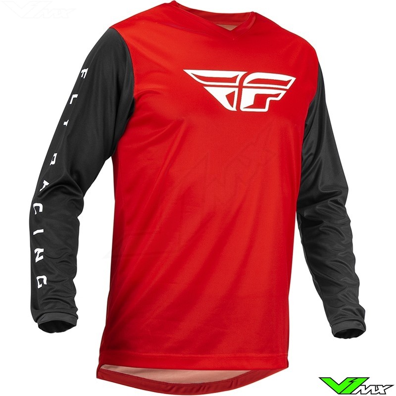 Fly Racing F-16 2023 Cross shirt - Rood / Zwart