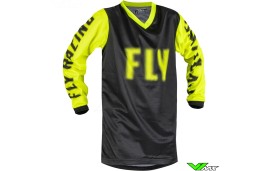 Fly Racing F-16 2023 Kinder Cross shirt - Fluo Geel
