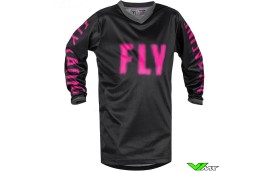 Fly Racing F-16 2023 Kinder Cross shirt - Roze