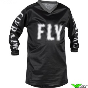 Fly Racing F-16 2023 Kinder Cross shirt - Zwart