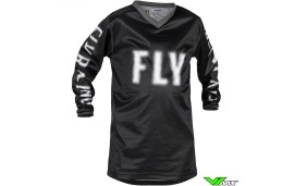 Fly Racing F-16 2023 Youth Motocross Jersey - Black
