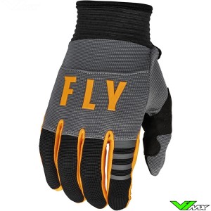 Fly Racing F-16 2023 Motocross Gloves - Orange / Grey / Black