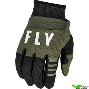 Fly Racing F-16 2023 Motocross Gloves - Olive Green / Black (M/L)