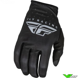 Fly Racing Lite 2023 Youth Motocross Gloves - Black