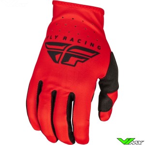 Fly Racing Lite 2023 Youth Motocross Gloves - Red