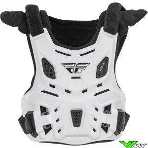 Fly Racing Race Kinder Bodyprotector - Wit