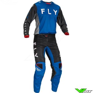 Fly Racing Kinetic Kore 2023 Motocross Gear Combo - Blue