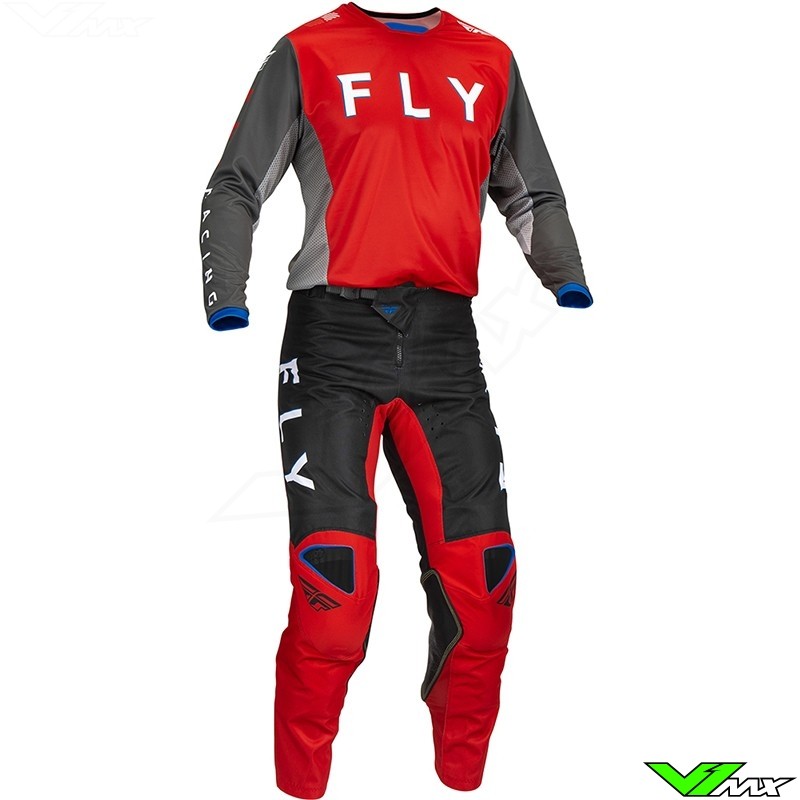 Fly Racing Kinetic Kore 2023 Crosspak - Rood