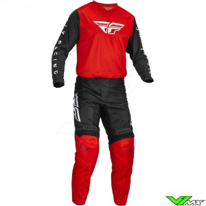Fly Racing F-16 2023 Motocross Gear Combo - Red / Black (32/34/M/L)