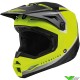 Fly Racing Kinetic Vision Youth Motocross Helmet - Fluo Yellow (M/L)